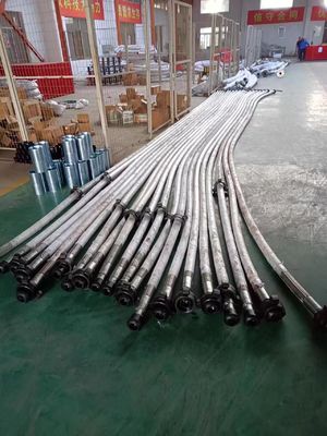 304 Paslanmaz Kapaklı Hammer Union Bağlantılı 1 "5000psi Zırhlı Sondaj Hortumu