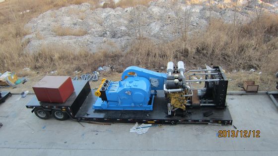 Kuyu Workover için W-440 Üçlü Silindir Tek Eylem Pompa 5000psi