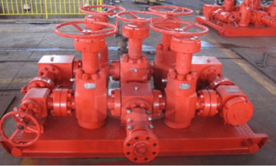 Kırmızı Boğma ve Öldürme Manifold API 16C 6A 2 1/16' 3000 - 20000psi