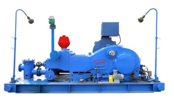 597KW Sondaj Çamur Pompası Hafif Yüksek Basınçlı Yağ Çamur Pompası QF800HL