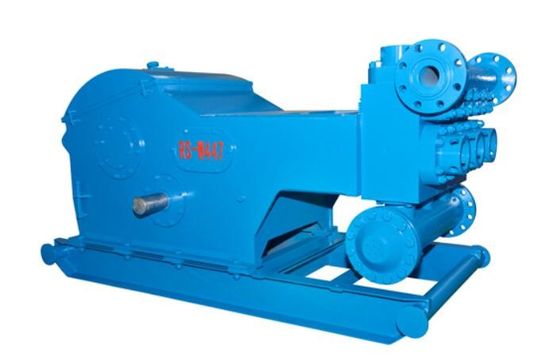 Kömür İçin Pistonlu 373 KW Oil Rig Çamur Pompası Büyük Deplasmanlı