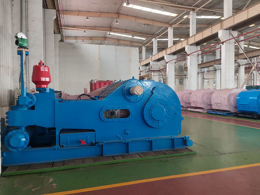W-446 Petrol Ve Su Sondajı İçin Yatay Triplex Pistonlu Çamur Pompası