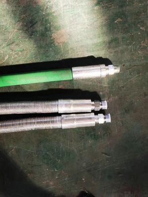 1&quot; NPT 5000PSI Yüksek basınçlı sondaj hortumu Yüksek Moleküler Polimer Ceket Tipi