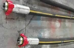 4 "ID 5000psi çalışma basıncı API 7K Monogramlı Vibratör Döner hortumu