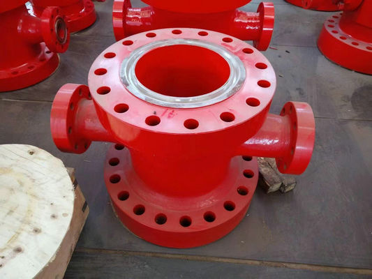 Yüksek Basınçlı Sondaj İçin 3000 Psi Kırmızı Muhafaza Makarası Çapraz Çamur