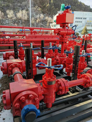 2 9/16 İnç -3000psi Choke Kill Manifold API 16C Spesifikasyonları