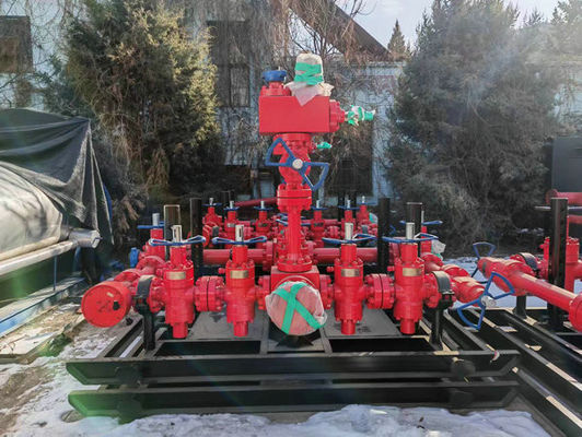 5000psi Jikle Öldürme Manifoldu