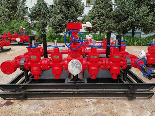 Petrol Kuyuları İçin 2 İnç Choke Kill Manifold Sondaj Kuyusu Kontrolü