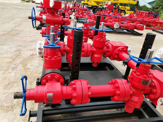 5000psi Sondaj Rig Şok Manifoldu