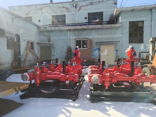 Petrol Sahası Kuyu Testi için 2 1/16 İnç 20000psi Choke Kill Manifoldu