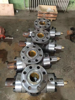16 İnç Öldürme Manifoldu 15000psi Paslanmaz Çelik Yağ ve Gaz Manifoldu