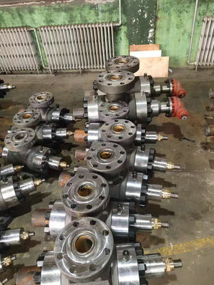 Kuyu Sondajı İçin Red Choke Kill Manifold Çift Ram Blowout Önleyici