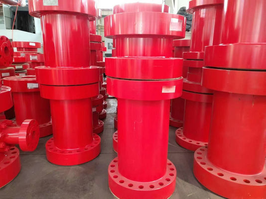 Kuyu Sondajı için 3000 Psi Çift Çivili Adaptör Wellhead Adaptör Flanşı