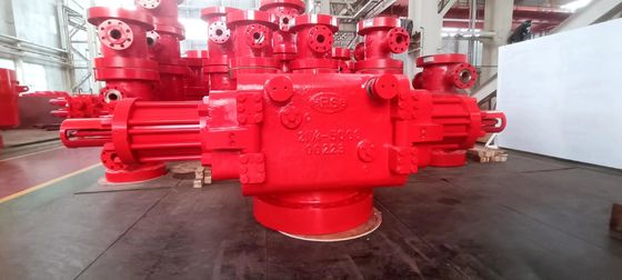 11"-5000PSI Shaffer tipi döküm tek ram BOP API 16A alt flanş