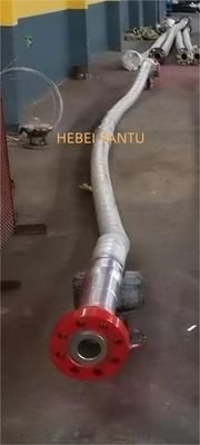 3 1/16 ′′ flanslı, 10000 psi Coflexip hortum API 16C paslanmaz çelik koruyucu esnek kapaklı boğulma hattı için