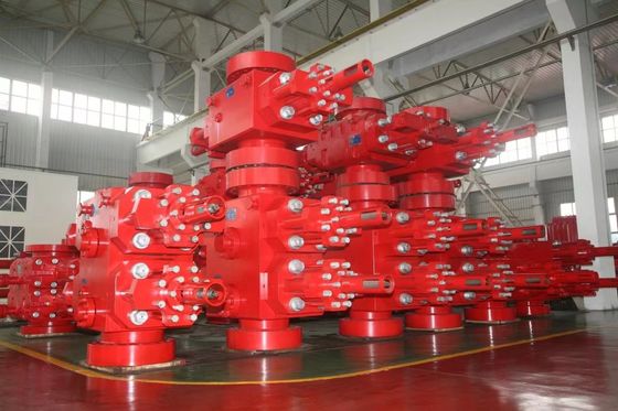13 5/8&quot; - 15000psi Shaffer Tipi Çift Ram Booster Silindirli Blow Out Preventer Sistemi