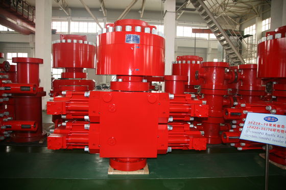 13 5/8&quot; - 15000psi Shaffer Tipi Çift Ram Booster Silindirli Blow Out Preventer Sistemi