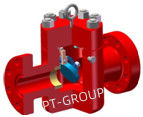 API 6A Standart Swing Lift Tip Kontrol Valfi Korozyona Karşı 3 1/8 &quot;5000psi