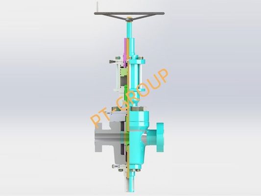 API 6A Hidrolik Kapı Valvu H2S ekşi servis için FLS serisi Boğulma manifold ve Noel ağacı için uygun