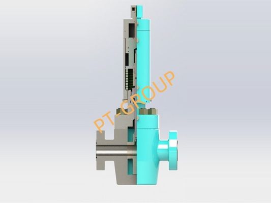 API 6A Hidrolik Güvenlik Yardım Valfi H2S boğulma manifold ve Noel ağacı için ekşi servis